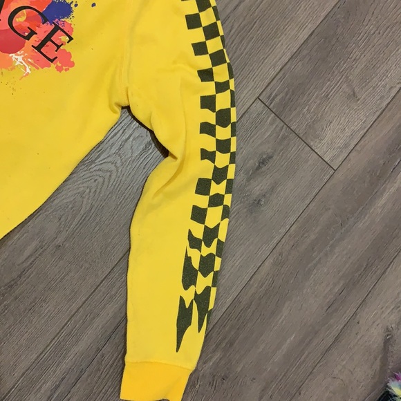 Yellow loose hoodie - Picture 3 of 3